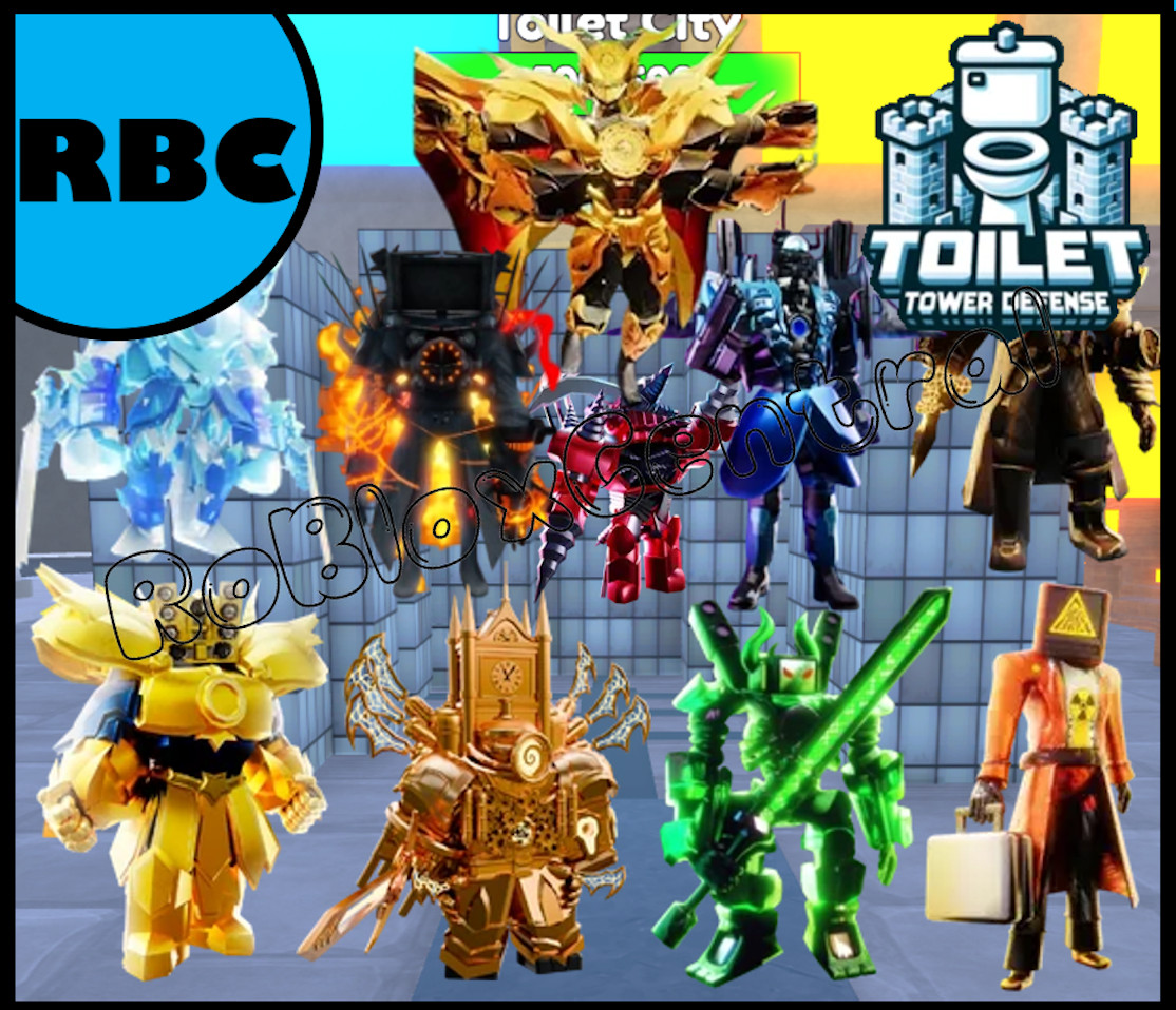 CHEAP TOILET TOWER DEFENSE - TTD CHOOSE YOUR OWN UNIT