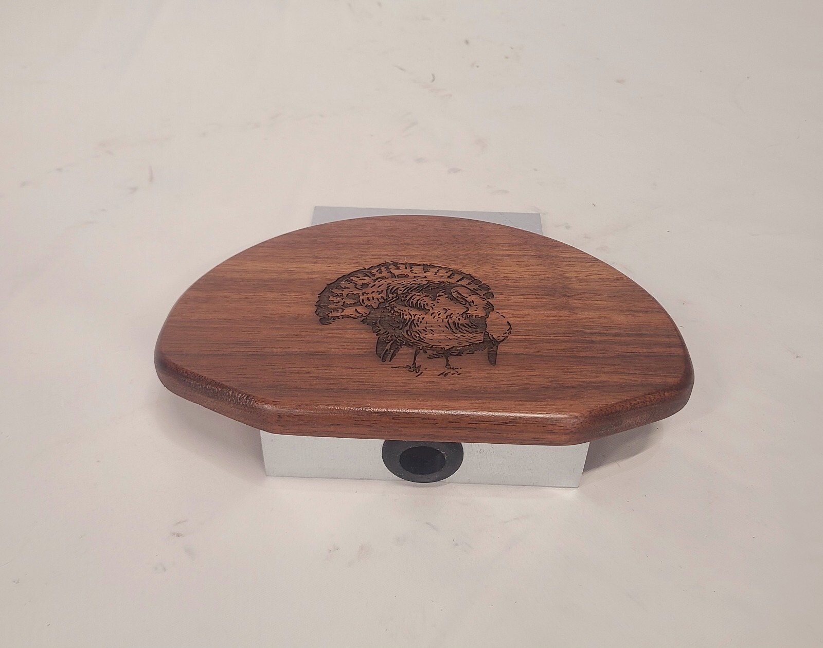 Walnut Turkey Fan Display Kit with Lazer Engraving
