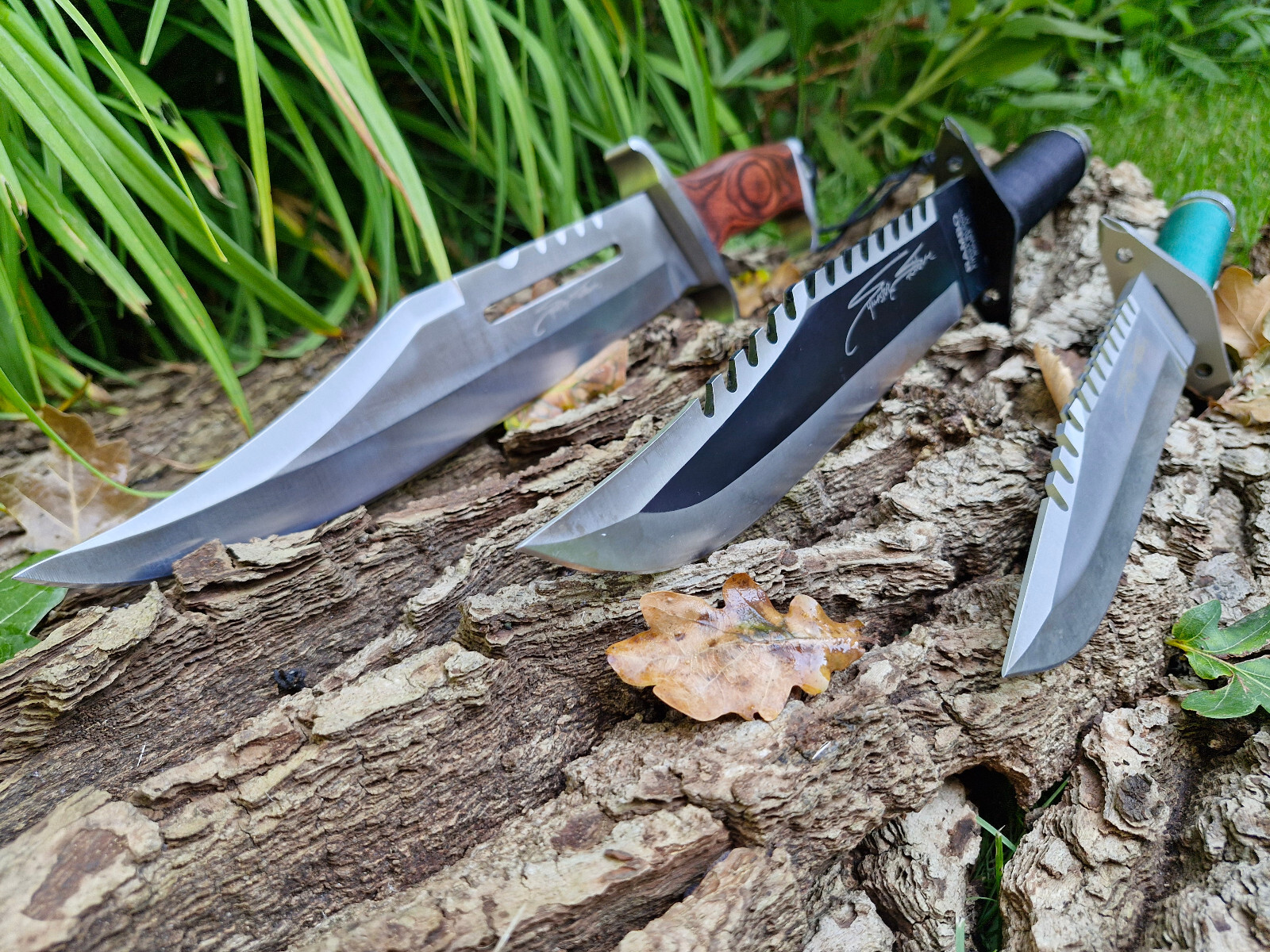 Hunting Knife Rambo Knife Set -Rambo 1/2/3 Complete Set Signature Edition-,,