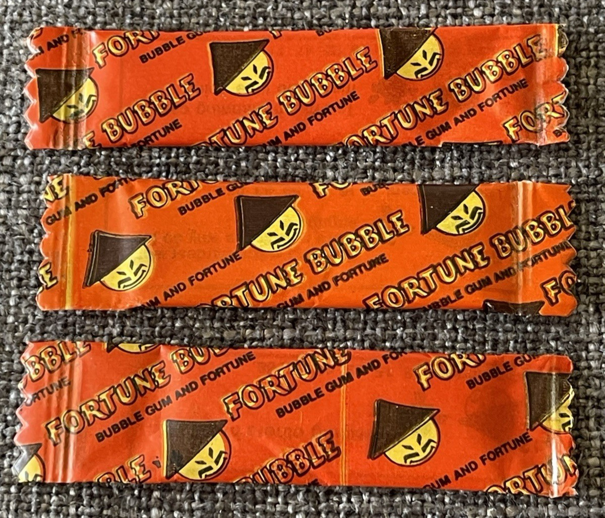 Vintage Albert & Sons FORTUNE BUBBLE Gum   Lot Of 3  Unopened  NOS