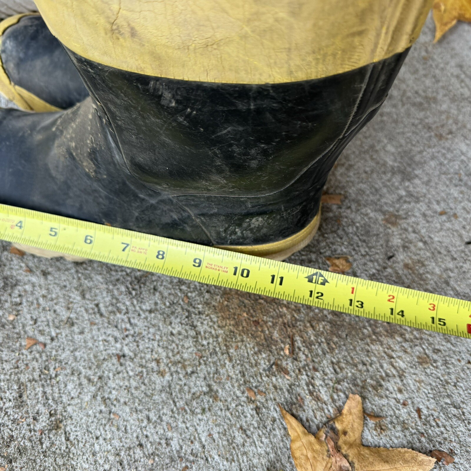 Vintage Ranger Rubber Co Firemaster Steel Midsole Insulated Boots Size 10.5? USA