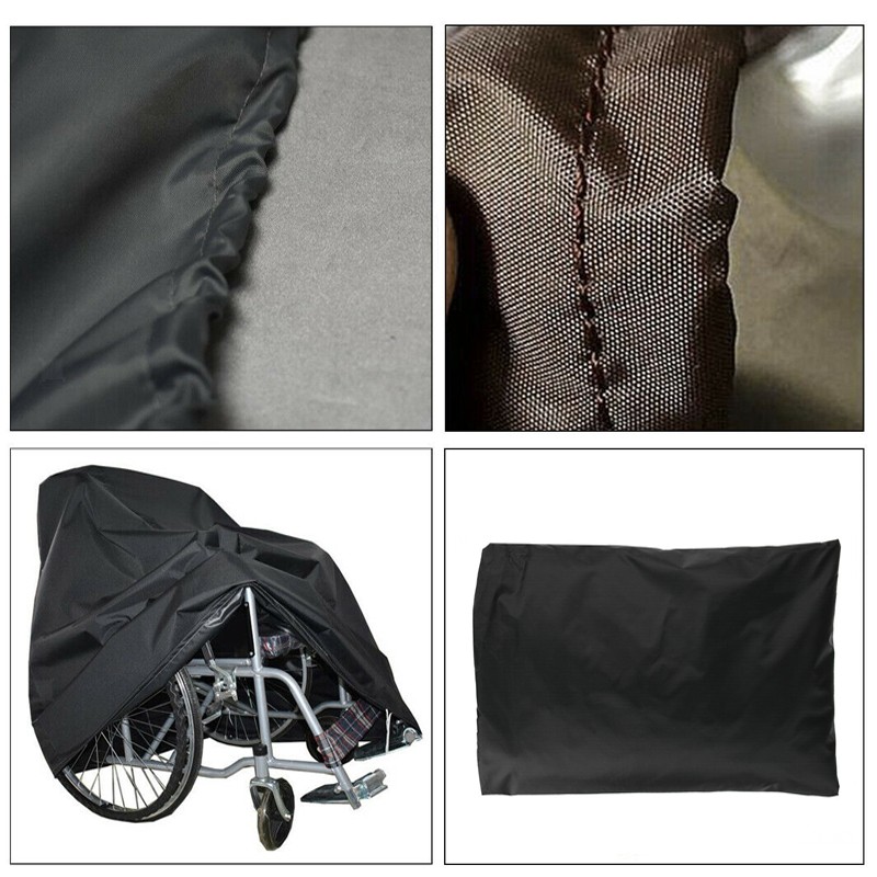 Waterproof Wheelchair Storage Cover For Electric Wheelchairs 210D Oxford Cloth