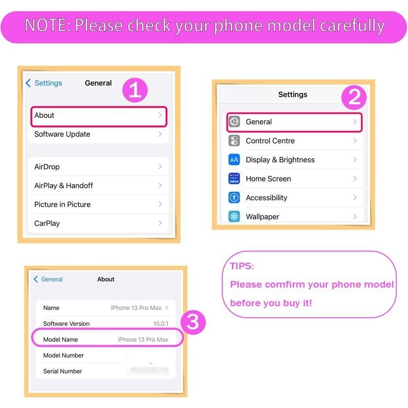 For iPhone 16 15 14 13 12 11 Pro Max Shockproof Mag Case + Lens Screen Protector