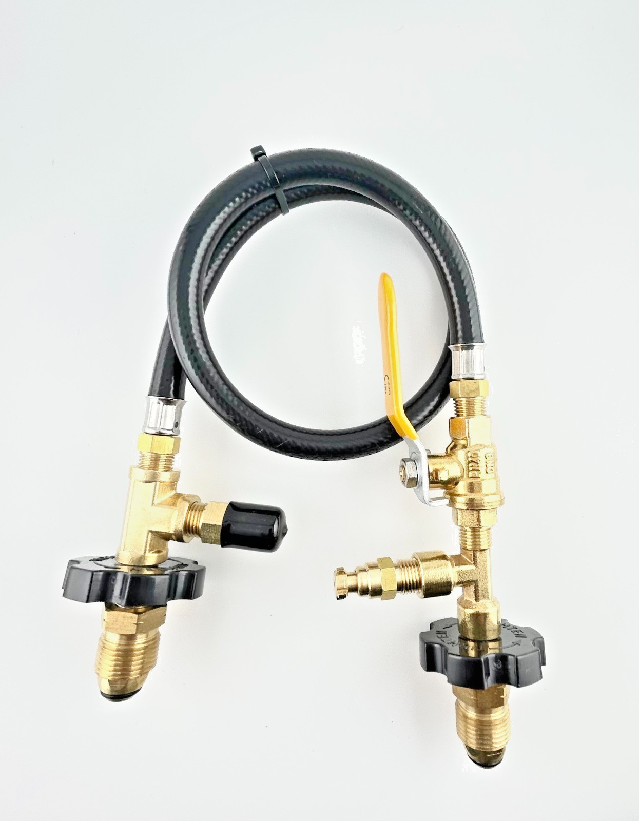 Pol To Pol Liquid Propane Transfer Hose Kit System Fill Bbq 20lb Unloading Lpg