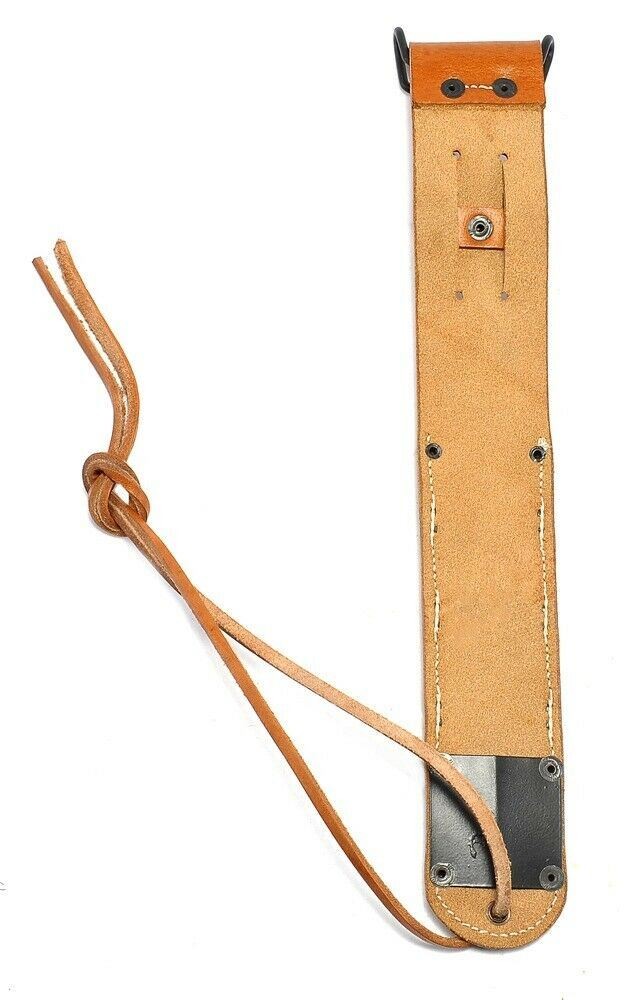 U.S. WWII M3 FIGHTING KNIFE & M6 LEATHER SCABBARD