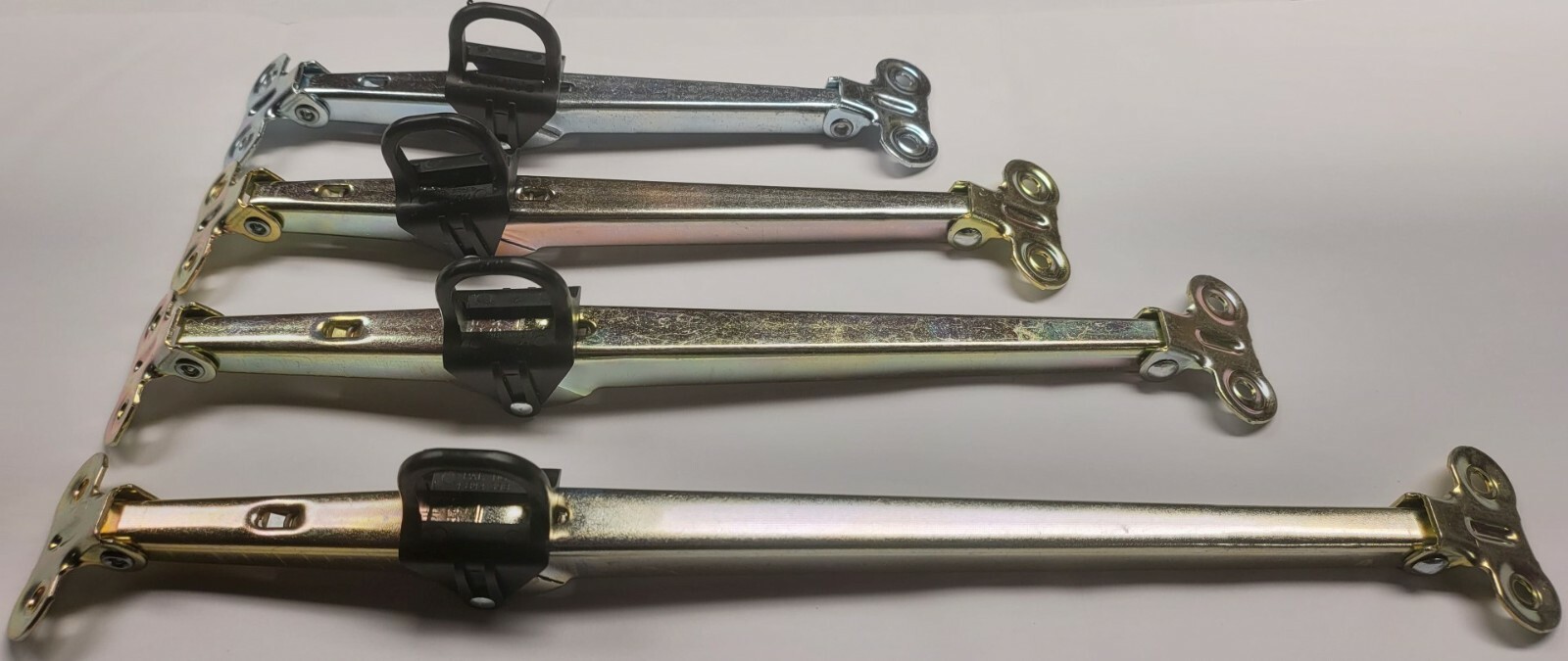 6 8 10 12" Inch Steel Drop Leaf Break Table Bench Support spring table mount new