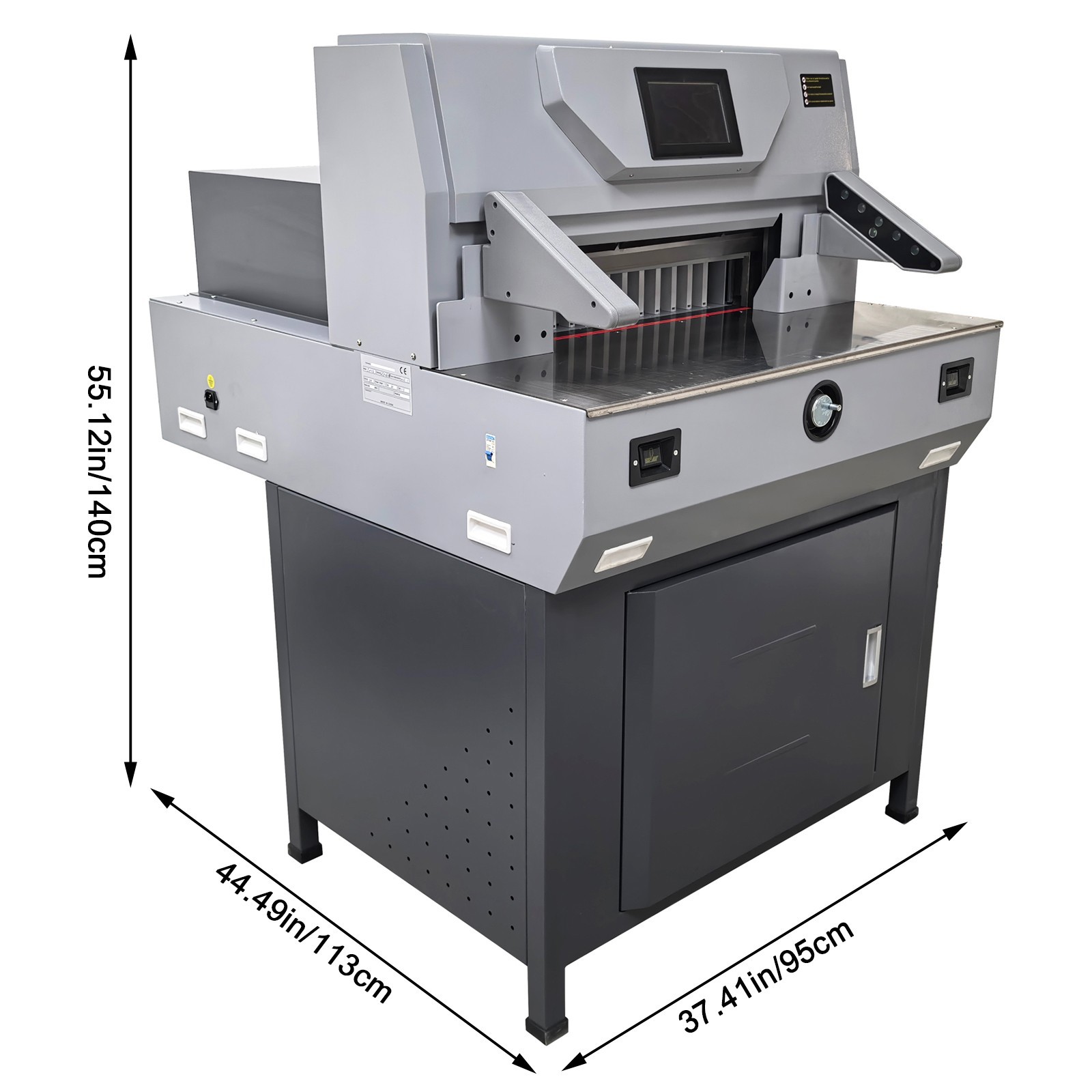 Electric Numerical Stand Paper Cutter 520V8 Paper Guillotine Cutter 110V Heavy D