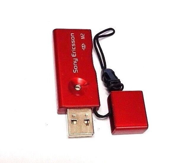 Usb Adapter Memory Reader Sony Ericsson CCR-60 M2 1201-8600.1 N Red Original