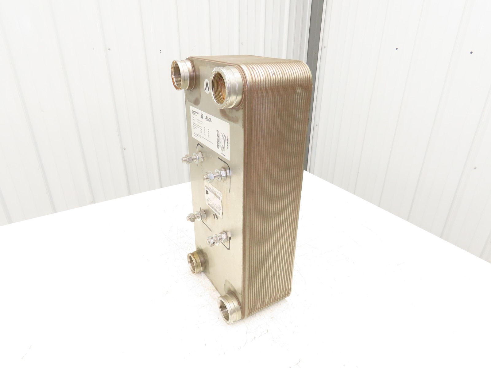 Thermal Transfer BPSW-50-20X10 50-Plate Brazed Heat Exchanger B120THx50/1P-SC-M