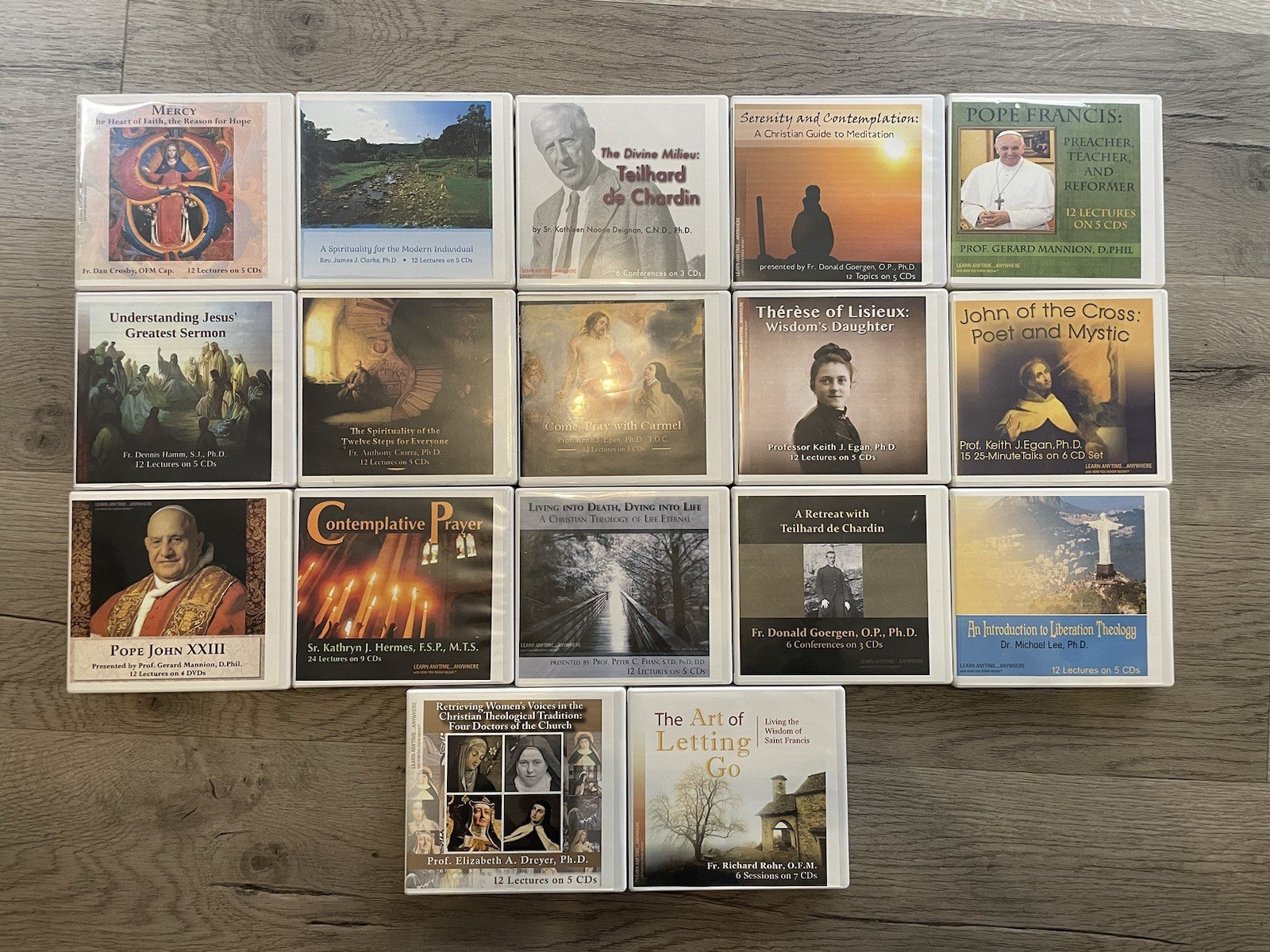 Now You Know Media Christian Lecture CD Lot Of 17 Sets Of Lectures 87 Total CDs