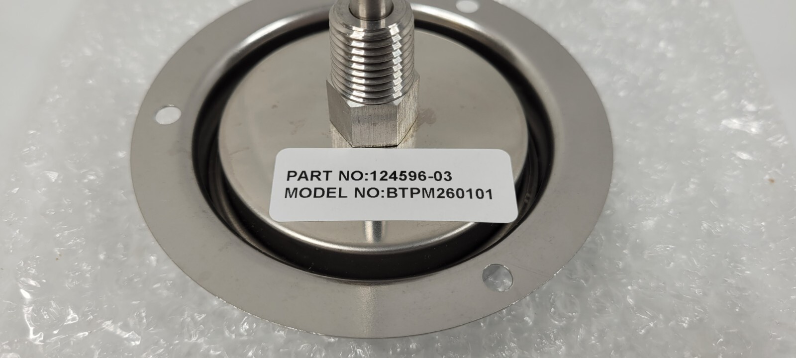 Dwyer BTPM260101 Panel Mount Bimetal Stem Thermometer 200°F, 6" Stem