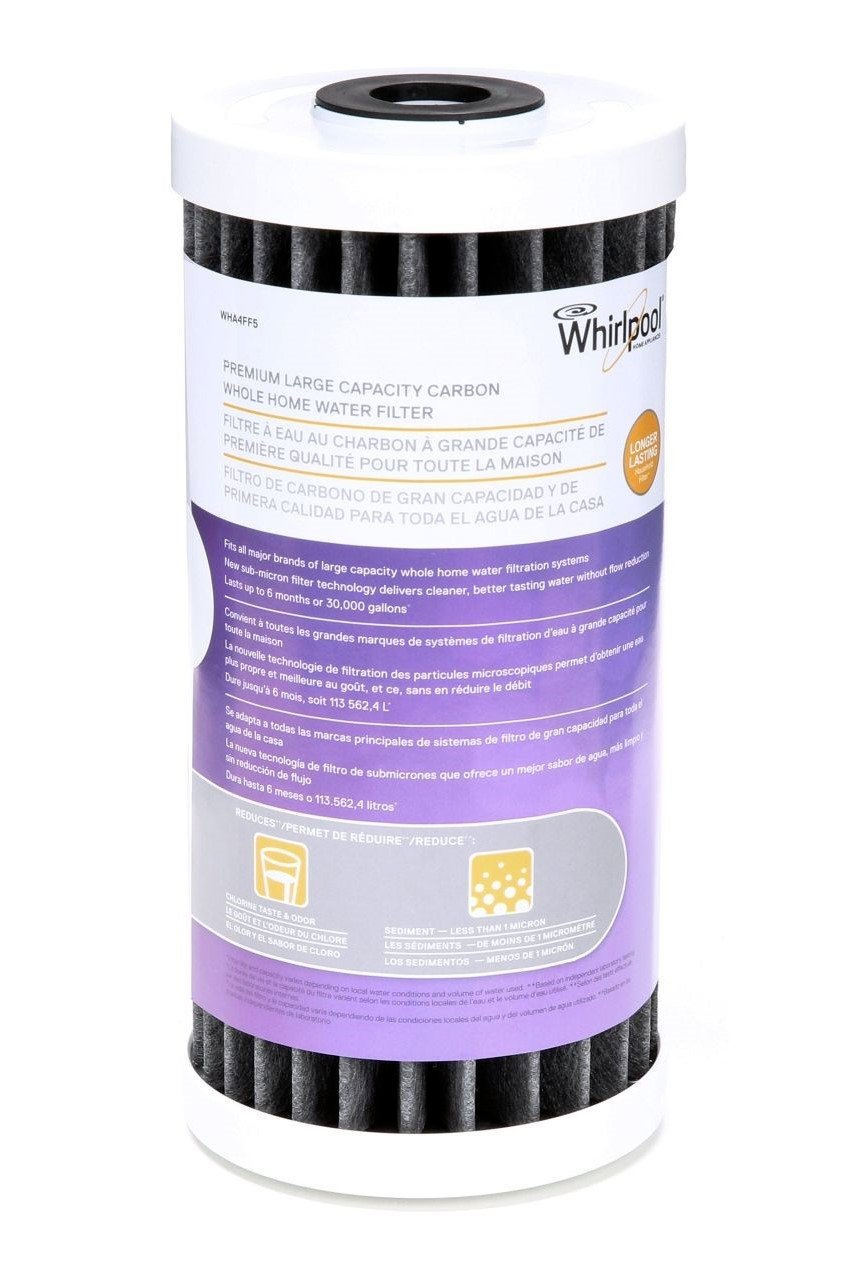 3 Pack Whirlpool WHA4FF5 Large Capacity Premium Carbon Whole Home Replacement
