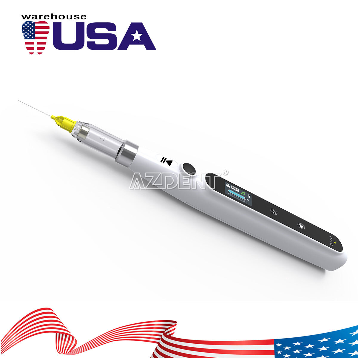 AZDENT Dental Painless Oral Local Anesthesia Delivery Device Injection Pen USA