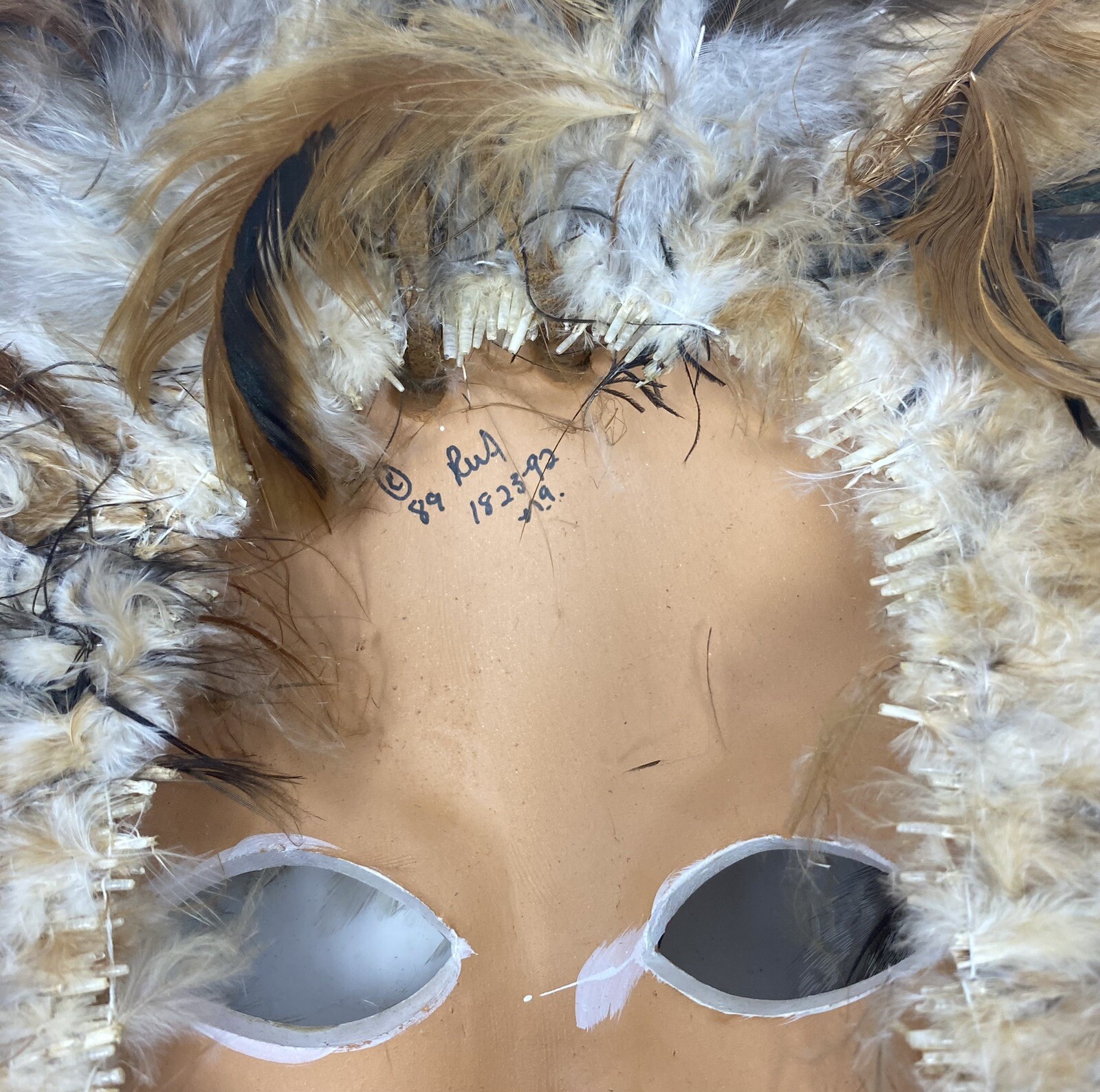 Vintage RW Adamson 1989 Arts Shaman's Medicine Mask Wall Art The Eternal Signed