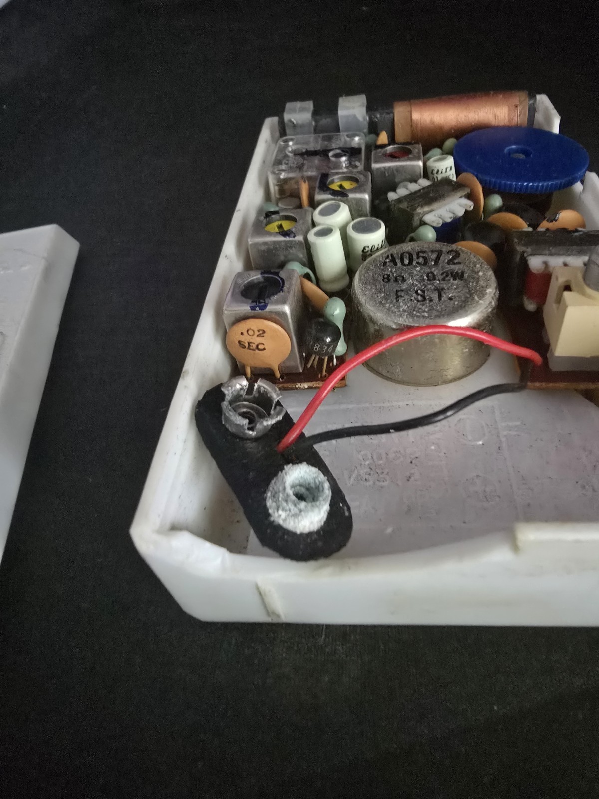 Vintage Amoco American Standard Gas Pump Novelty AM Transistor Radio Not Tested