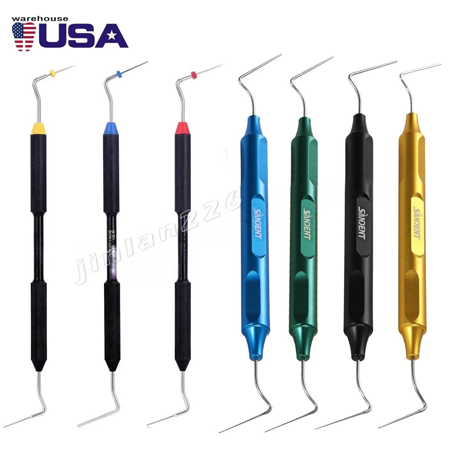 US Dental Sybronendo Endo Buchanan Hand Plugger Niti Tip Fill Obturation