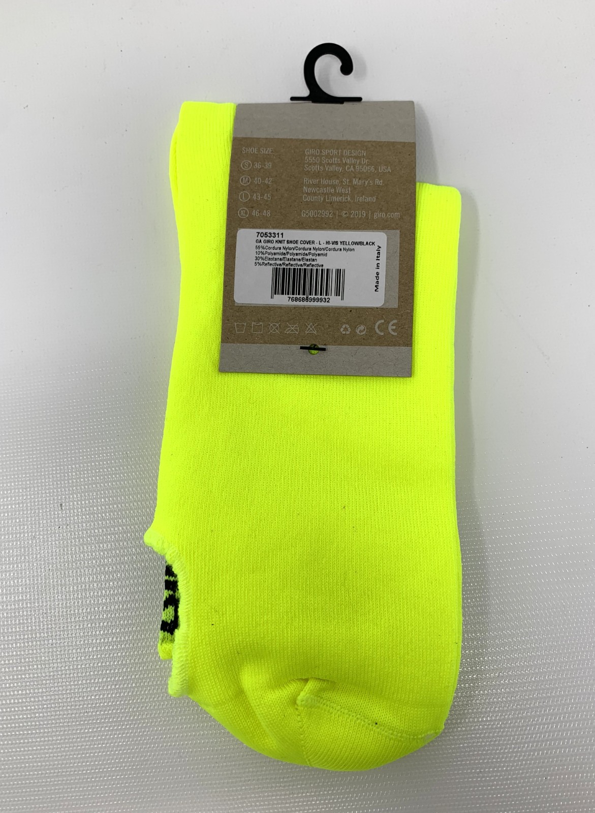 Giro Knit Shoe Cover Size Large - New