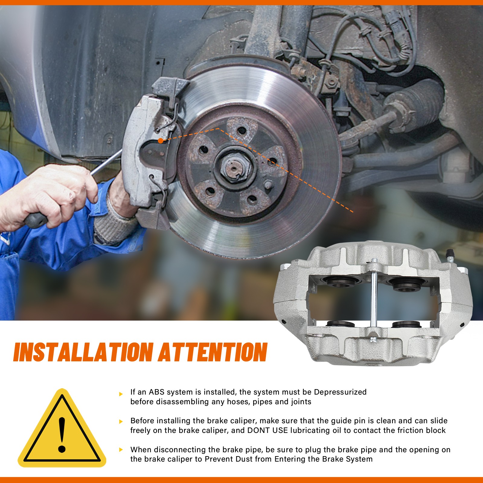 4Pcs Rear Front Left Right Disc Brake Calipers For 1965-1982 Chevrolet Corvette