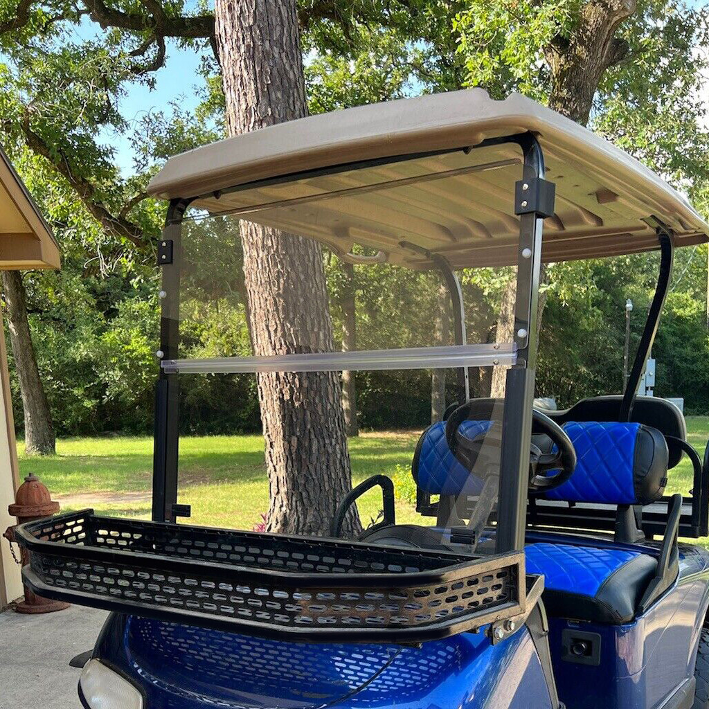 For EZGO RXV Tinted Windshield 2008-UP Folding Style *New In Box Golf Cart Part*