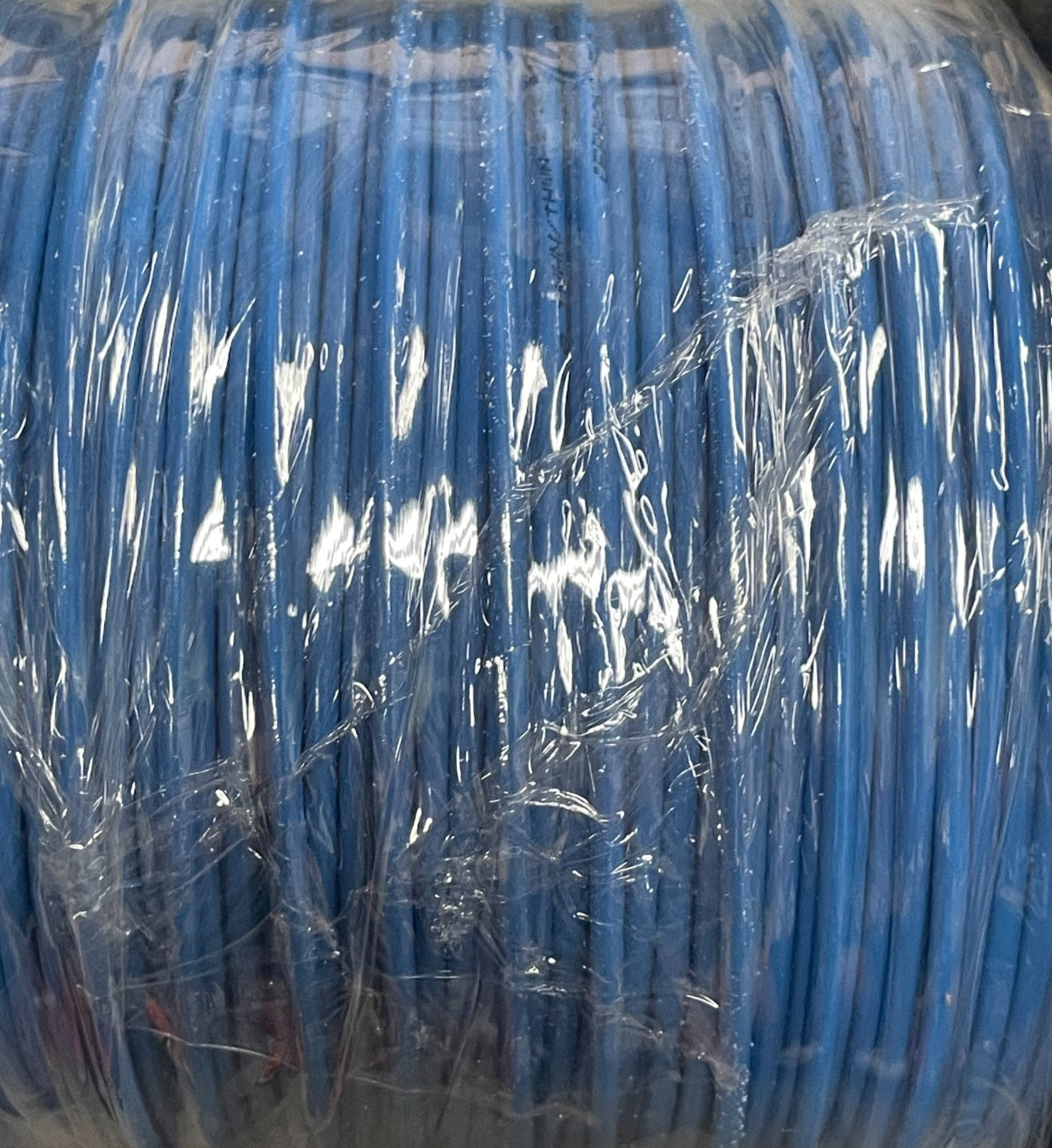 500 ft. #12 BLUE SOLID 12 Gauge 12 AWG THHN Wire