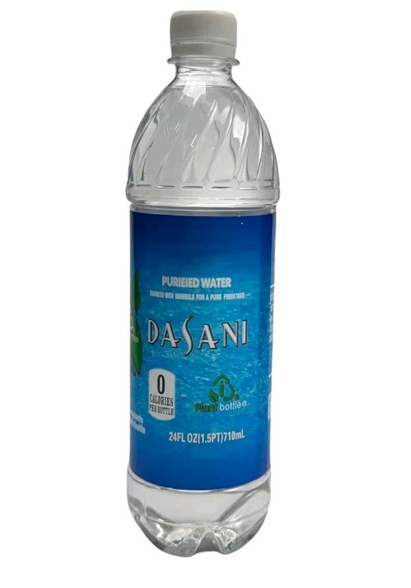 Dasani Diversion Safe Water Bottle Stash Can Secret Box with Leak-Proof Lid and