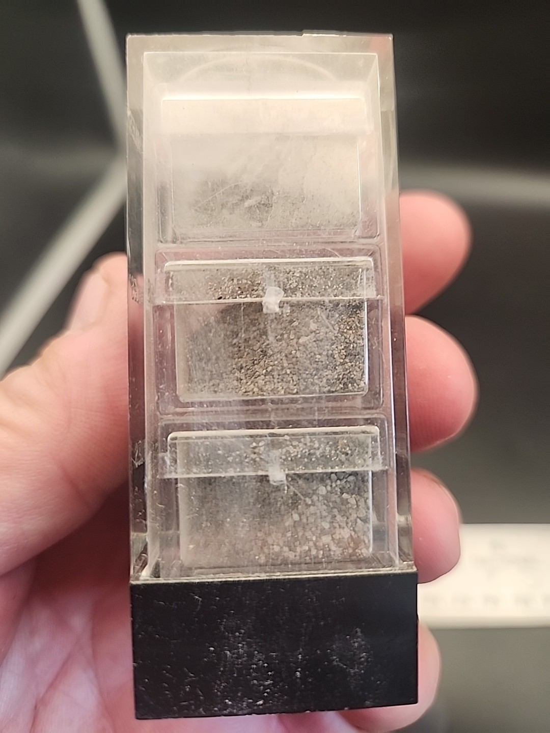 Mount St Helens Volcanic Souvenir Ash 5 22 & 250 Miles Sample Display 1980 HTF