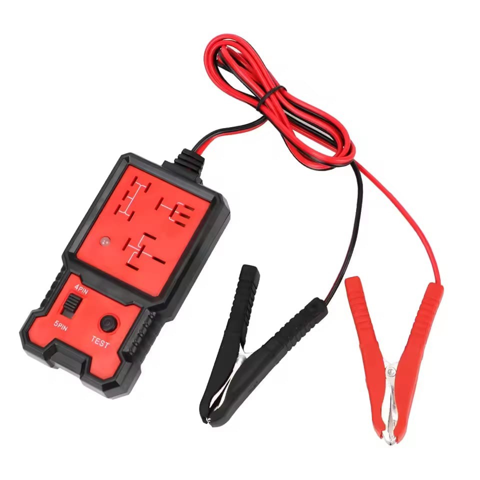 Car Relay Tester Battery Check Tool LED Indicator 12V Automotive Diagnostic