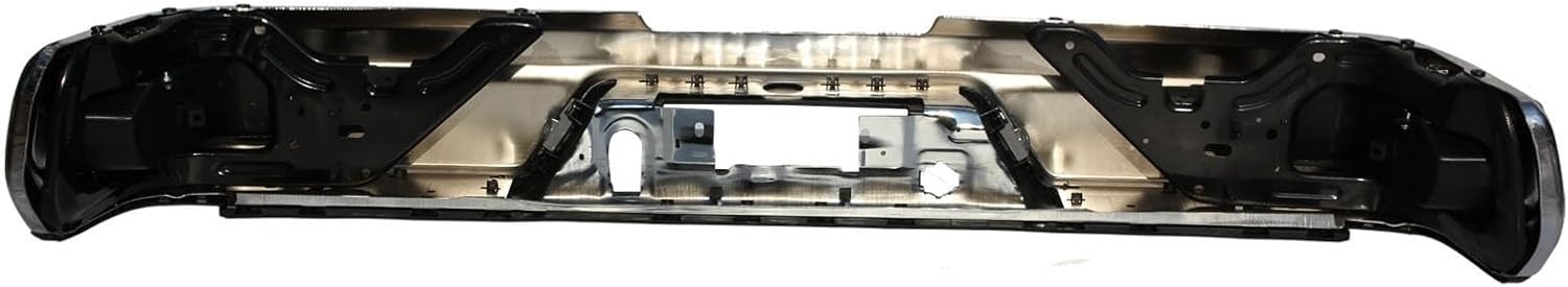 Chrome Rear Bumper Assembly Compatible with 2020-2024 Sierra Silverado 1500
