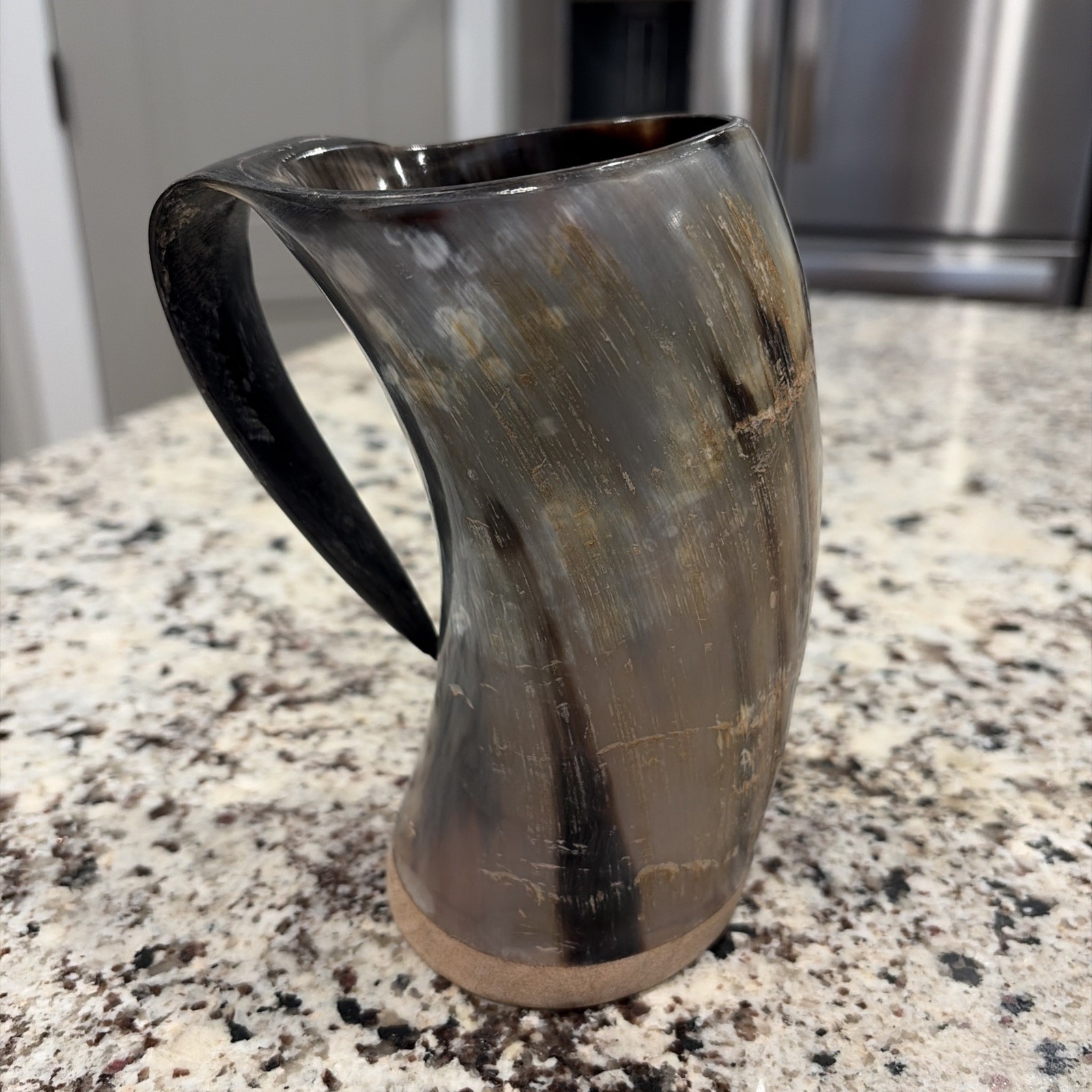 Ale Horn Decorative Drinking Mug Crafted From Natural Horn Material Unique