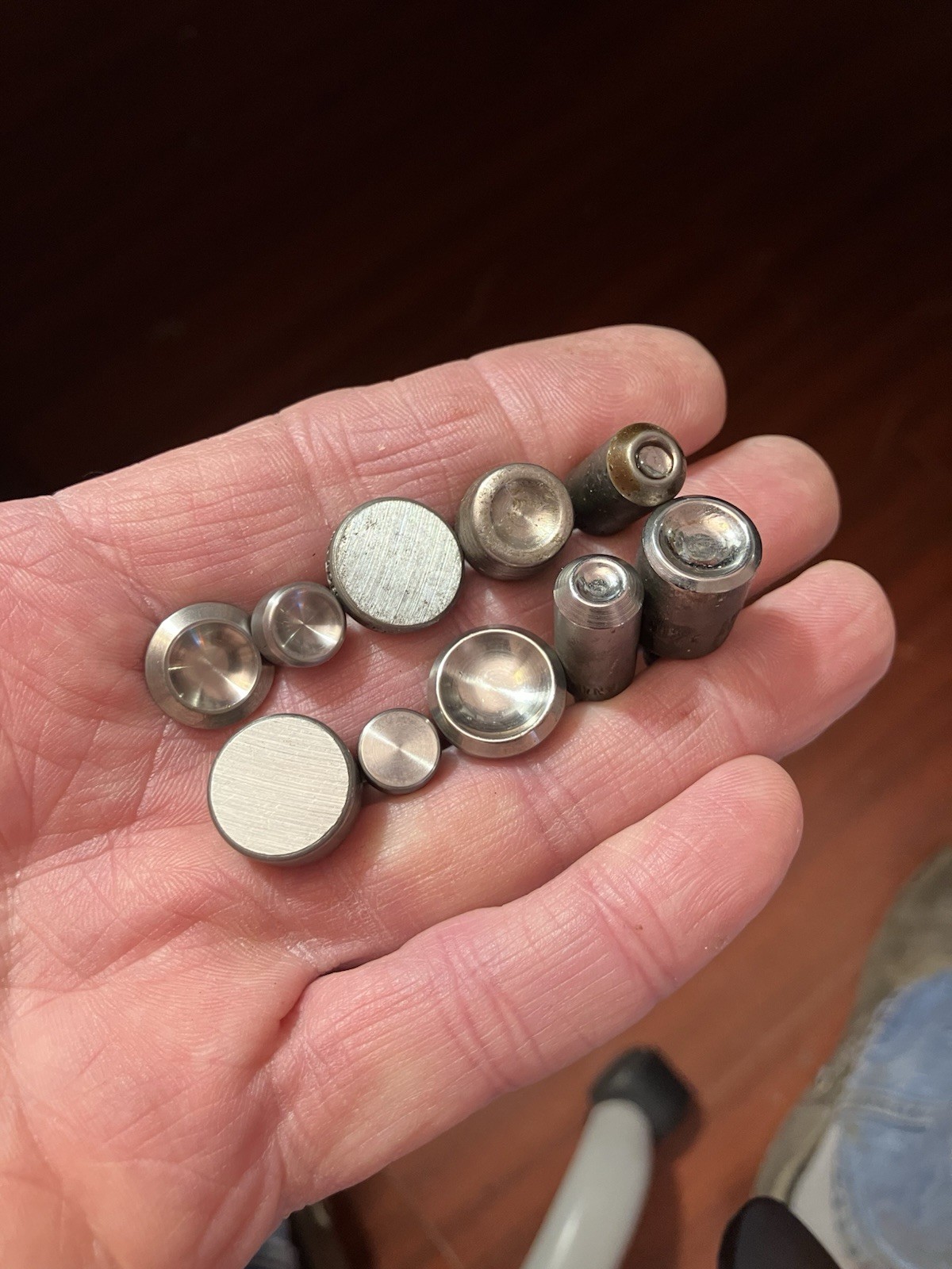 Lot 20 Hand Rivet Squeezer Die 3/16 Shank Aircraft Aviation Tools #2 Belly Tank