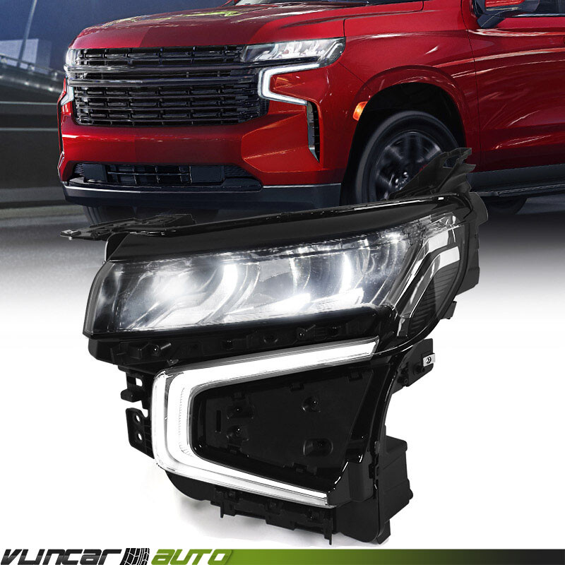 For Chevy Tahoe Suburban 2021-2024 Full LED Headlight Headlamp Lamp Driver