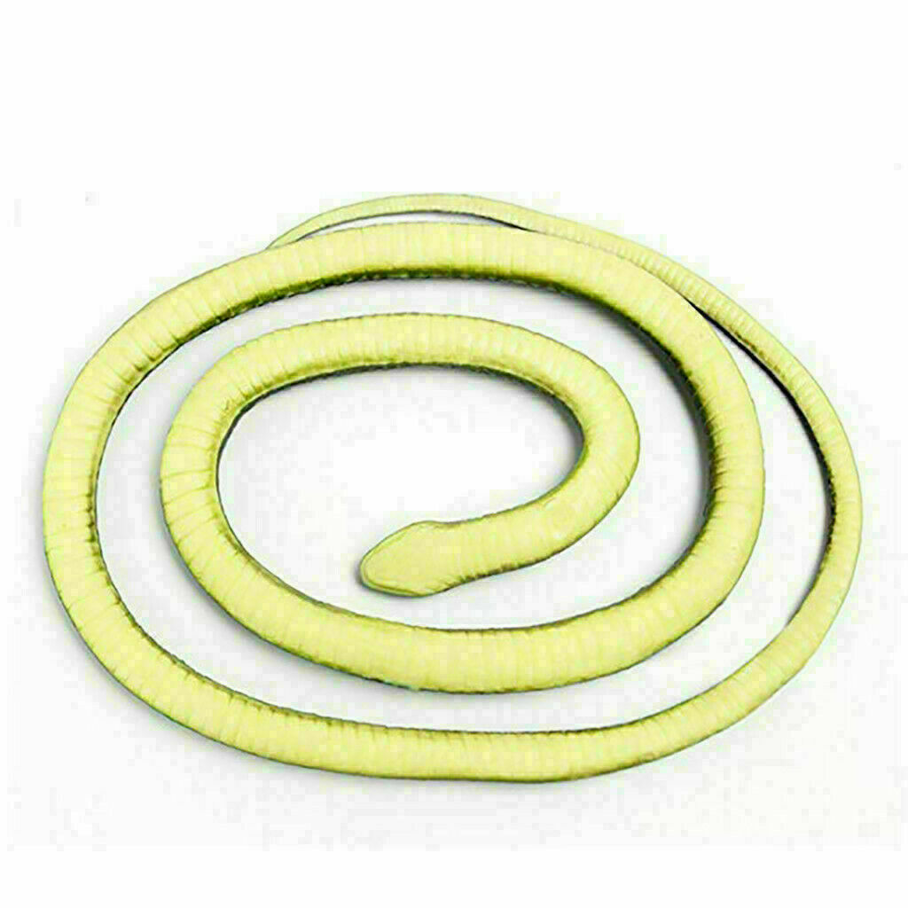 Fake Realistic Snake Lifelike Real Scary Rubber Toy Prank Party Joke For Garden