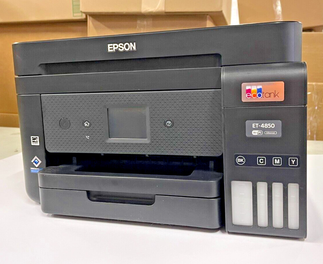 Epson EcoTank ET-4850 (Unused, NO INK !!!)