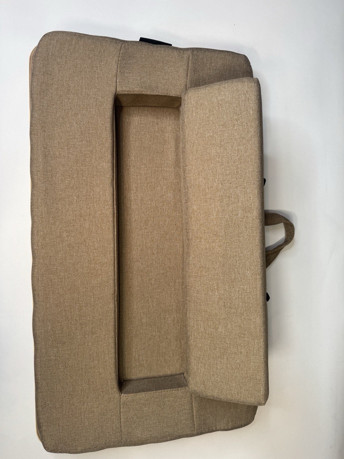 Wishacc Portable Bamboo Lap Desk Laptop Stand Working w/Handle Home Office Wood