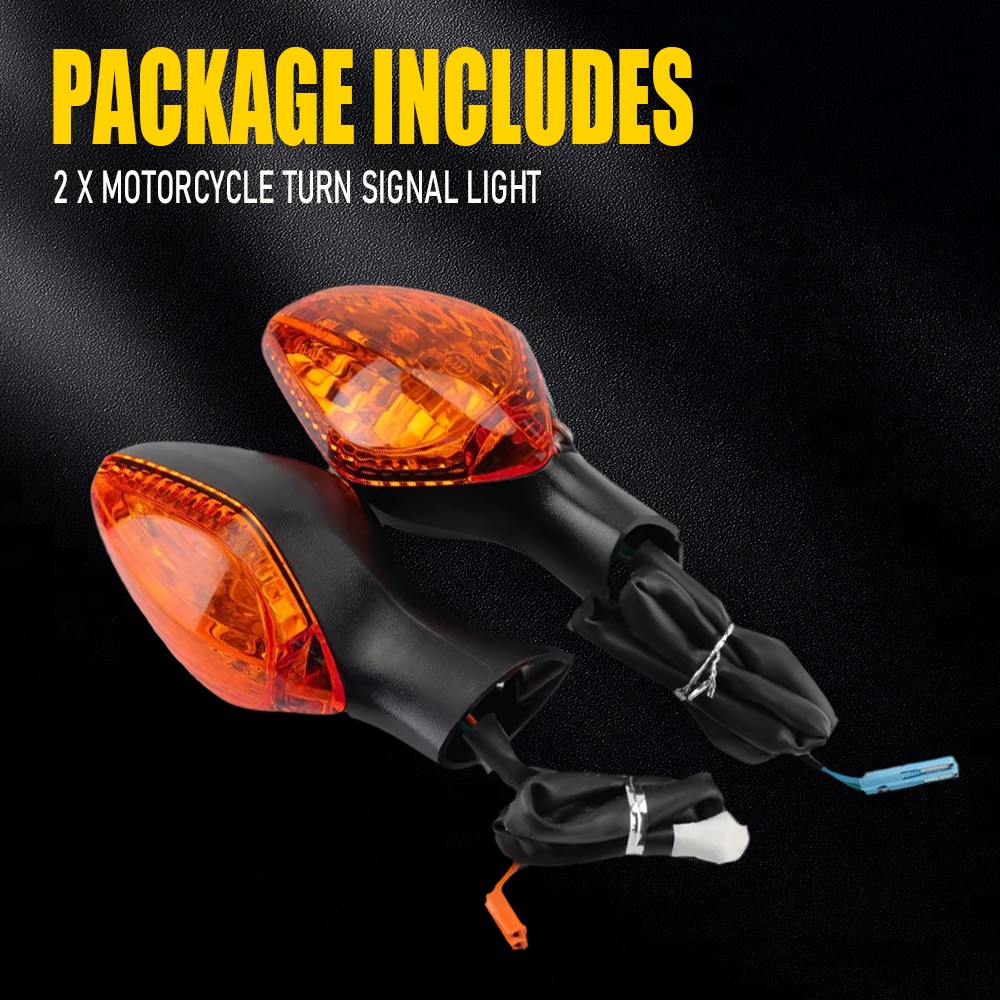 Front/Rear Turn Signal Indicators Lights For Honda CBR500R 13-18 Super Bright