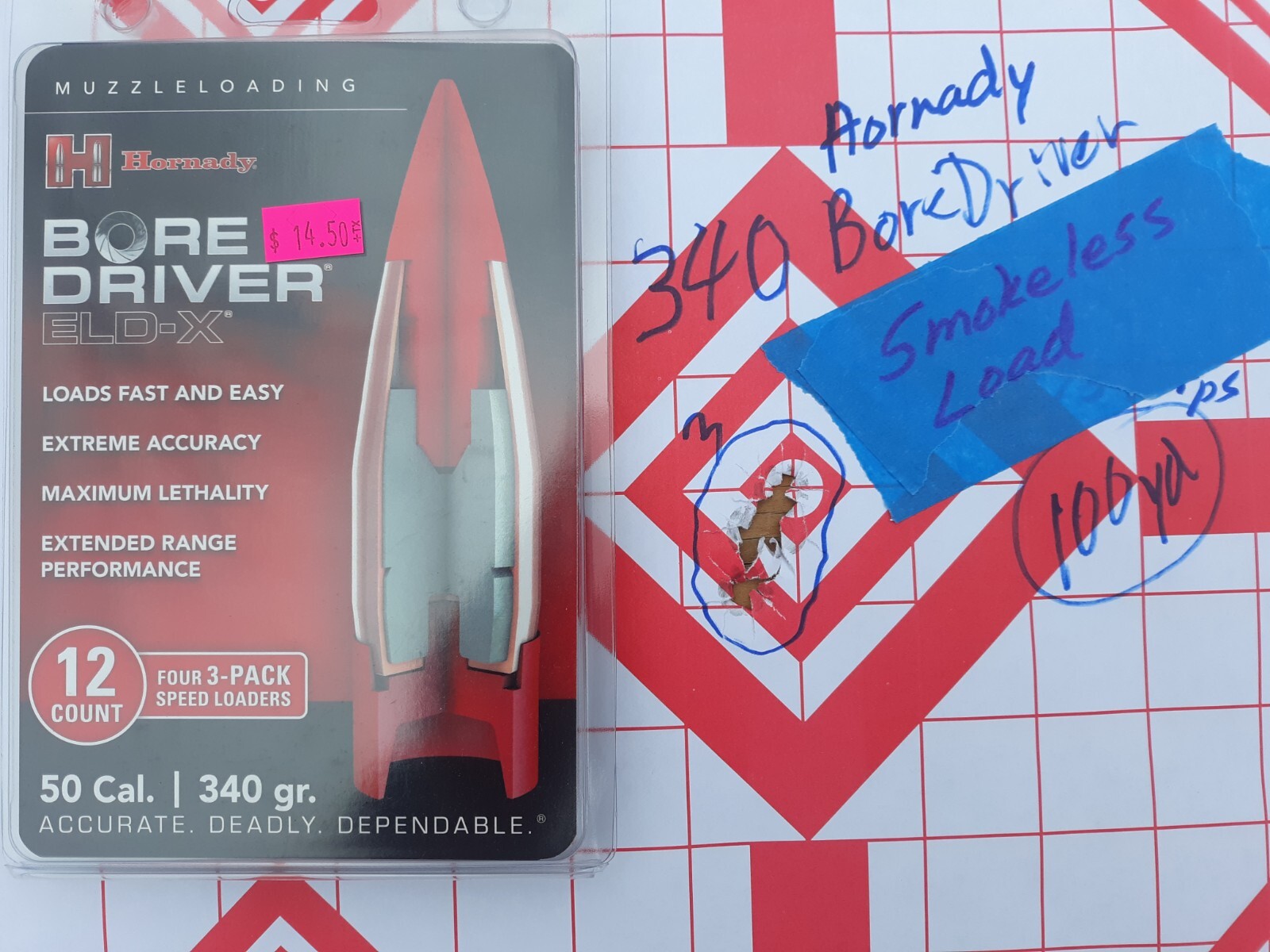 Low Pressure 50 Caliber Smokeless Loads in a 209 Factory Muzzleloader, 2 DVD set