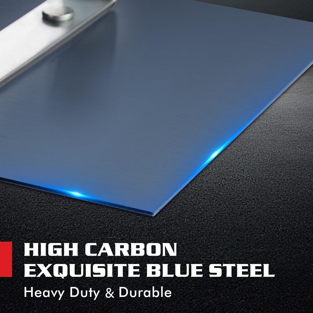 Goldblatt Concrete Edger Tool 6x6" Steel Edger 3/8"R 1/2"D Concrete Finish Tools