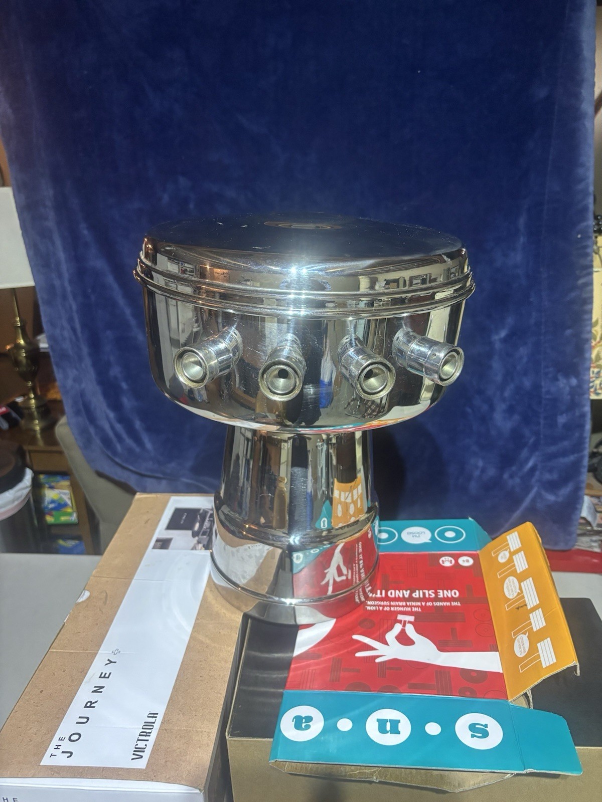 Mushroom Head 4 Tap Draft Beer Tower