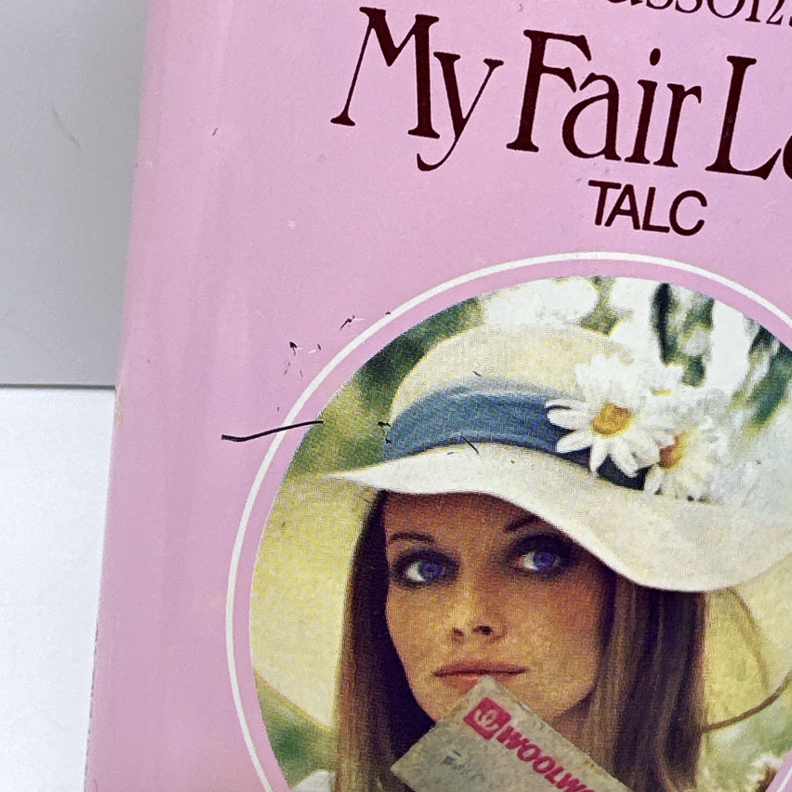 My Fair Lady Cussons Talc Talcum Powder Advertising Tin London England Vintage