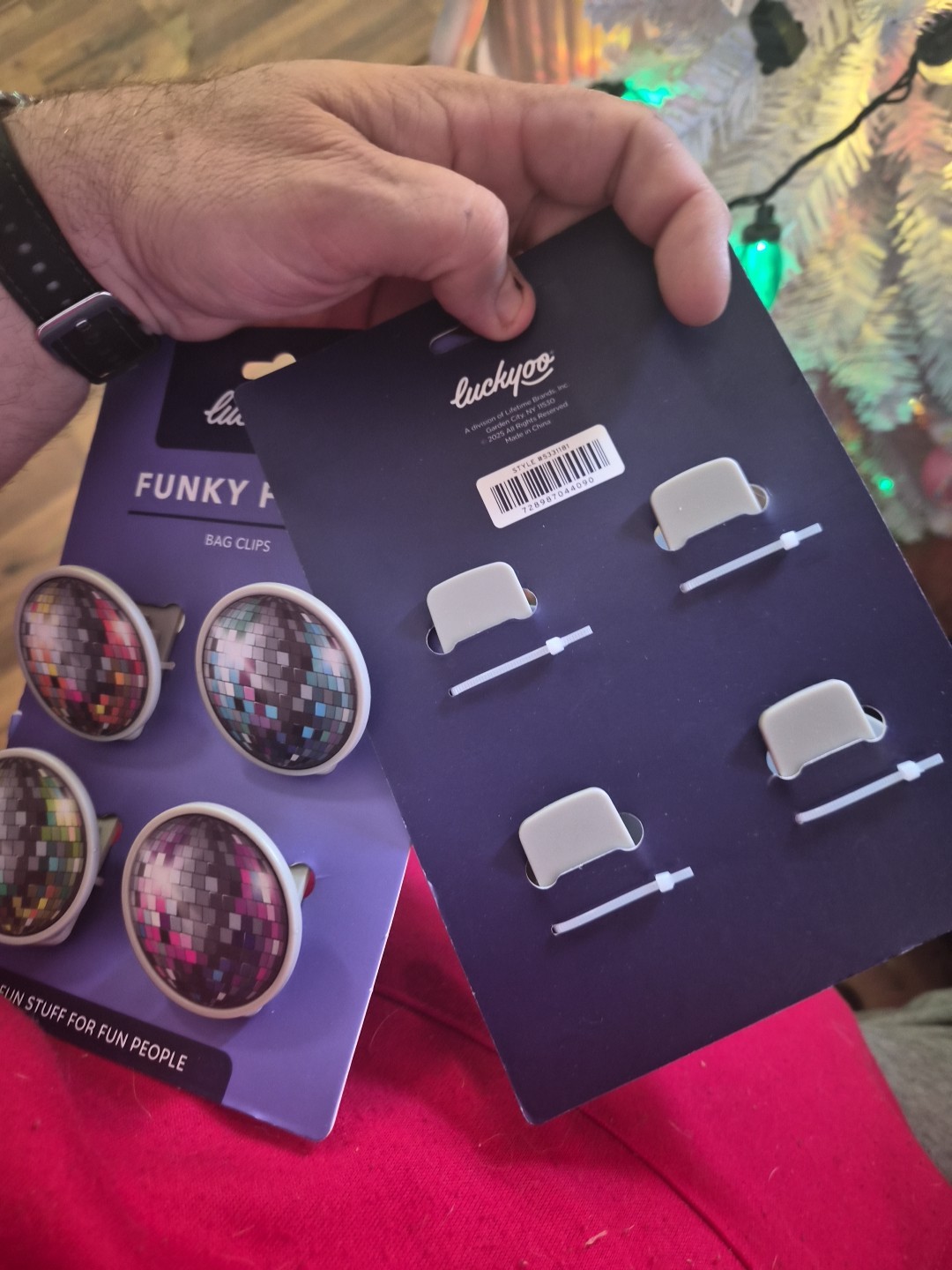 8 new Luckyoo Bag Clips ~ Disco Ball,