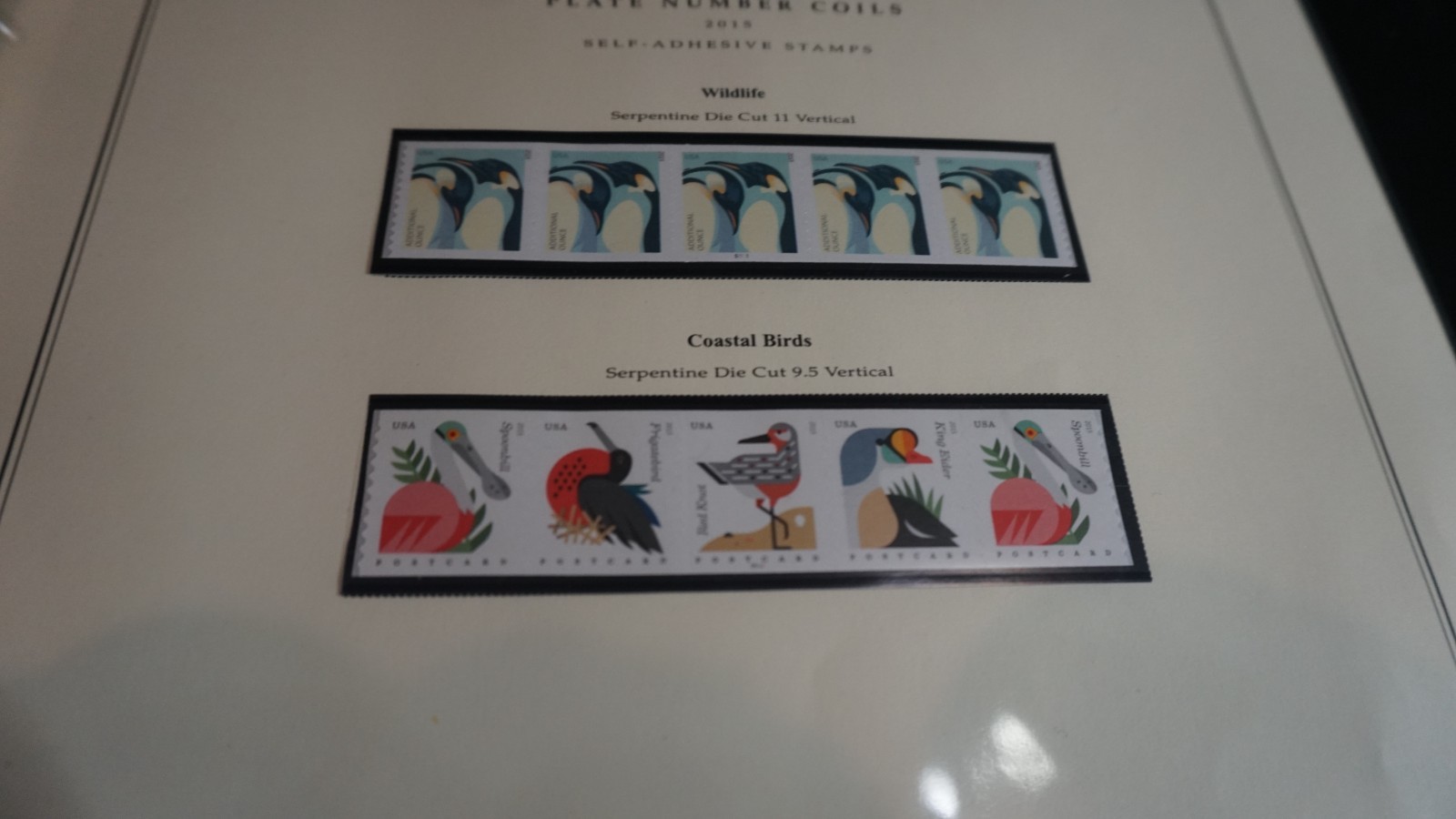 Gorgeous collection of Plate number coils in Scott album 1988-2015 MNH stamps