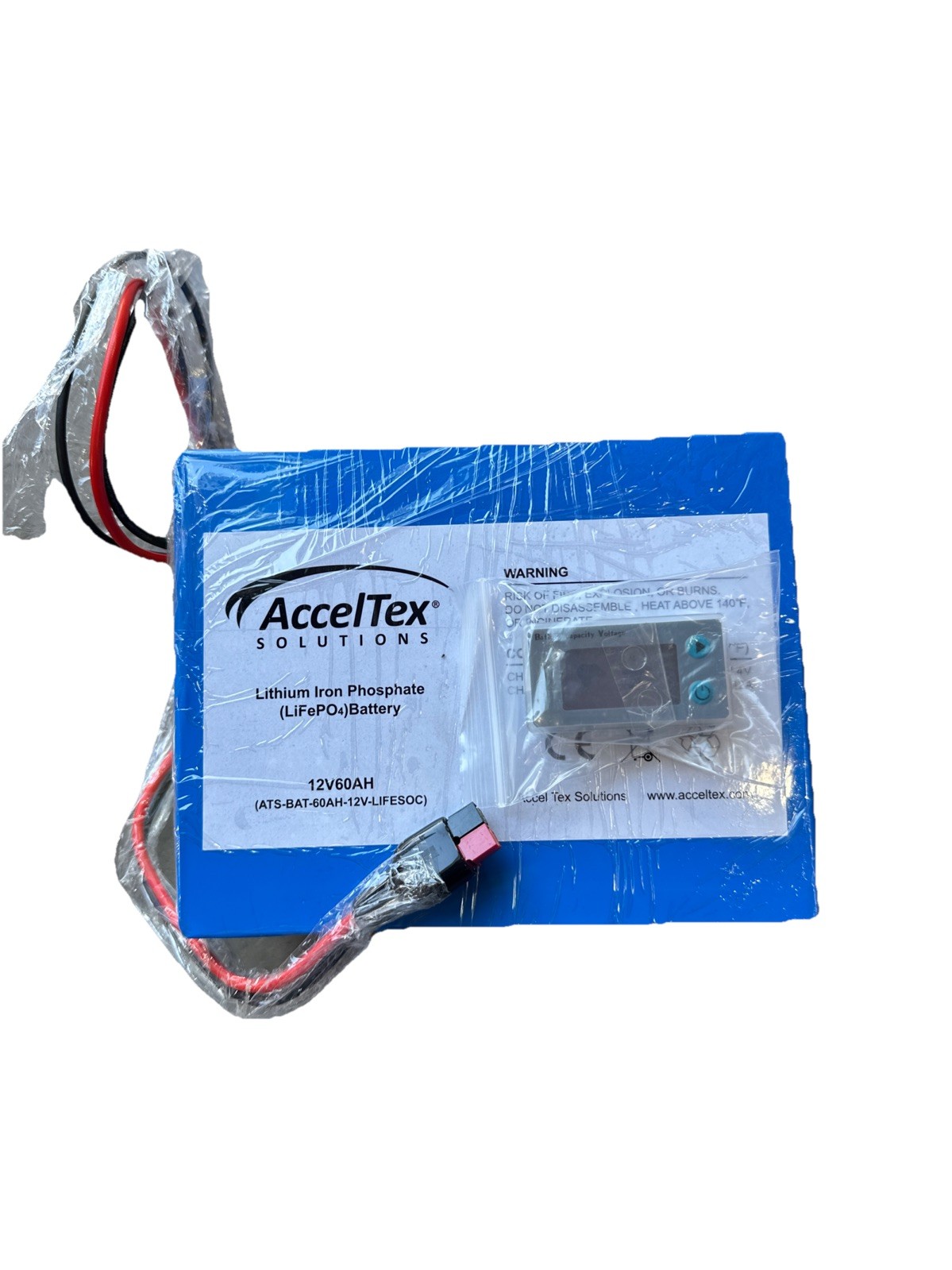 🔴(Qty 2) ATS-BAT-60AH-12V-LIFESOC 12V 60Ah LiFePO4 Solar Batteries NIB‼️