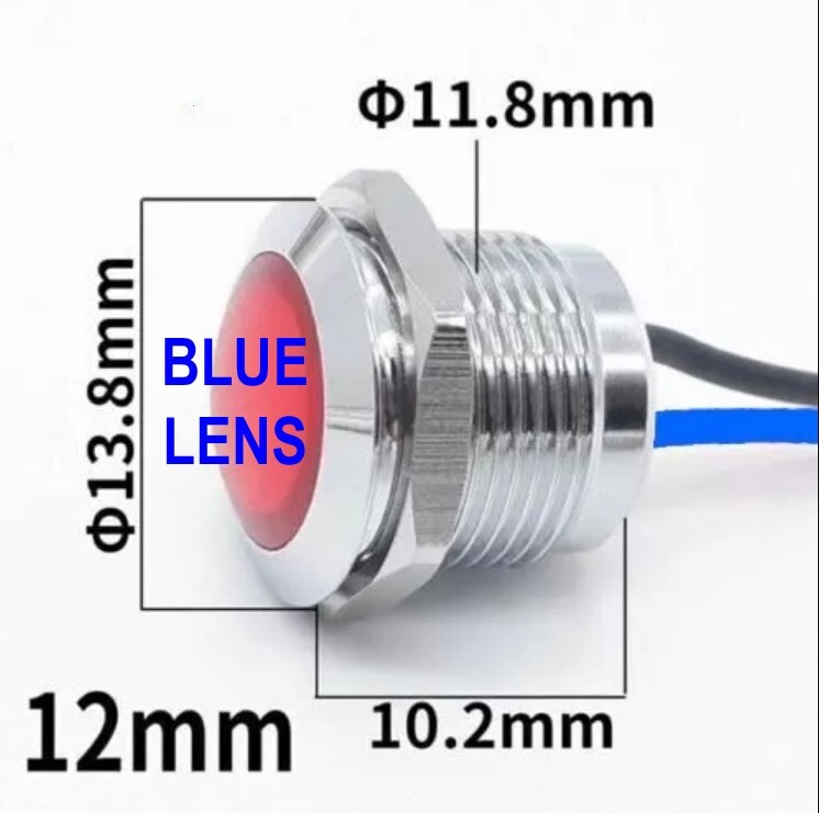 1968 Yamaha DT1 Substitute High Beam Indicator Pilot Light body bulb