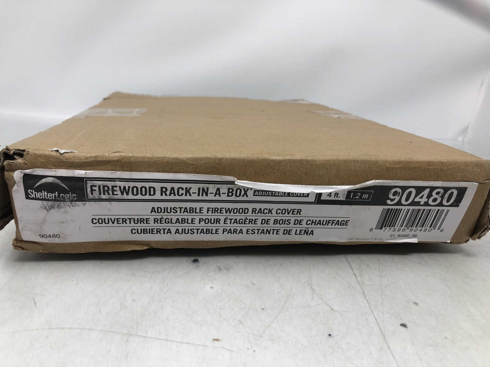 ShelterLogic 90480 Firewood Rack Cover - Adjustable 4 ft. / 1.2 m