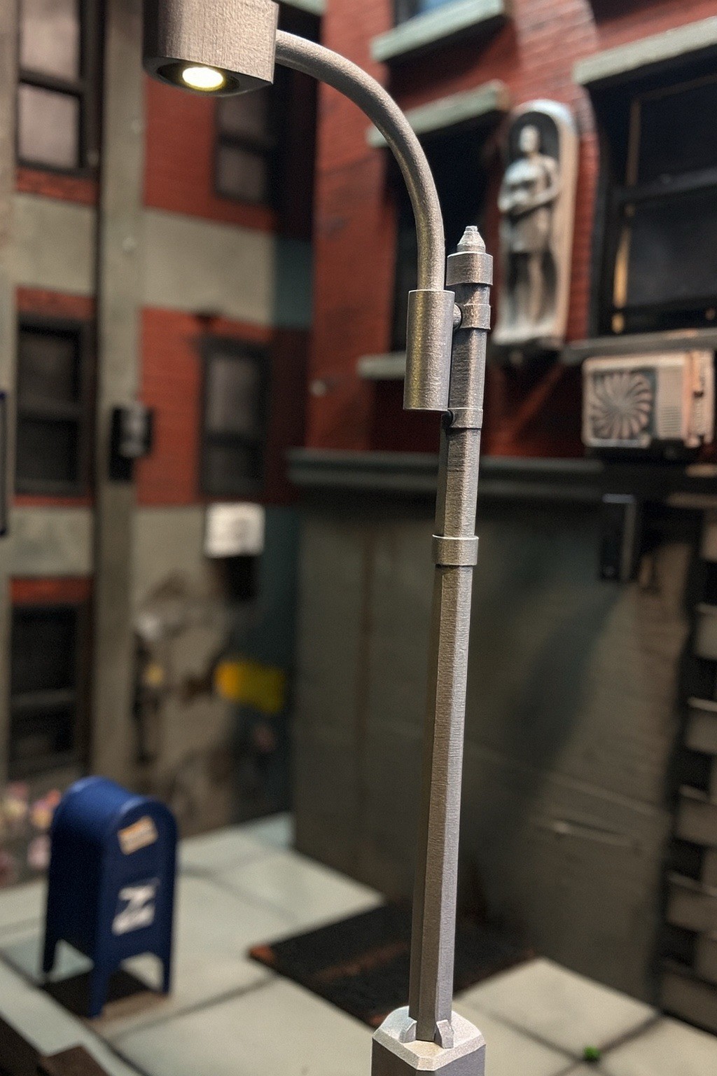 1:12 Scale Street Light Set – 3-Pack Diorama Accessories for Action Figures