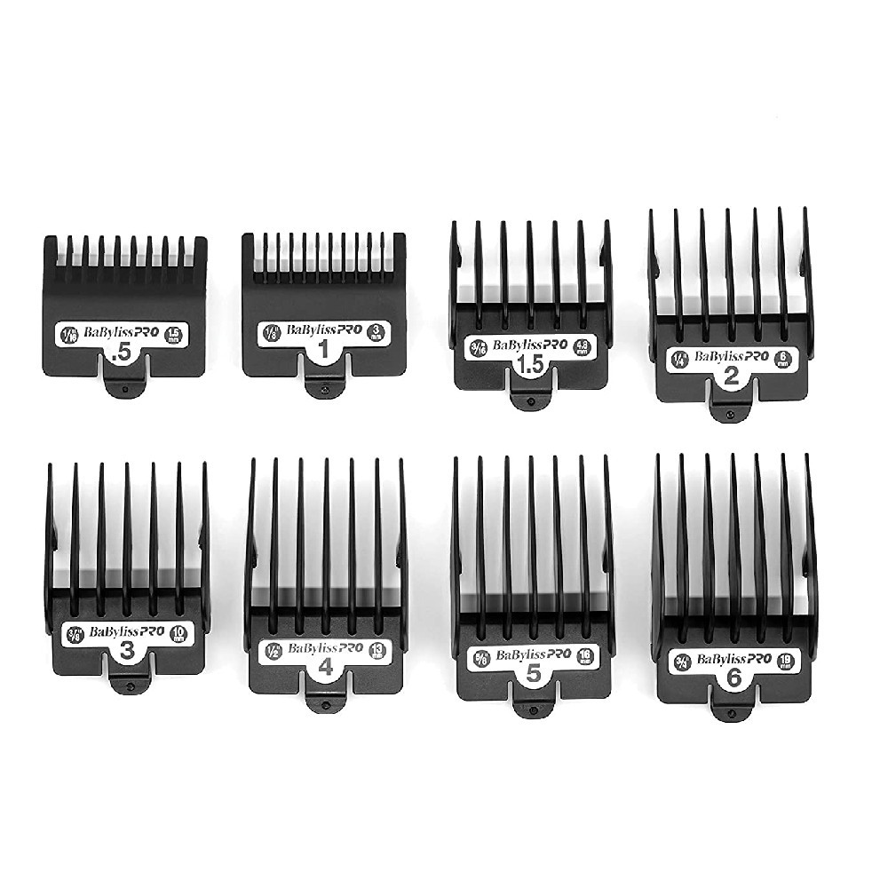BaByliss PRO Replacement Comb Guards Attachments Fits Most Babyliss Clippers