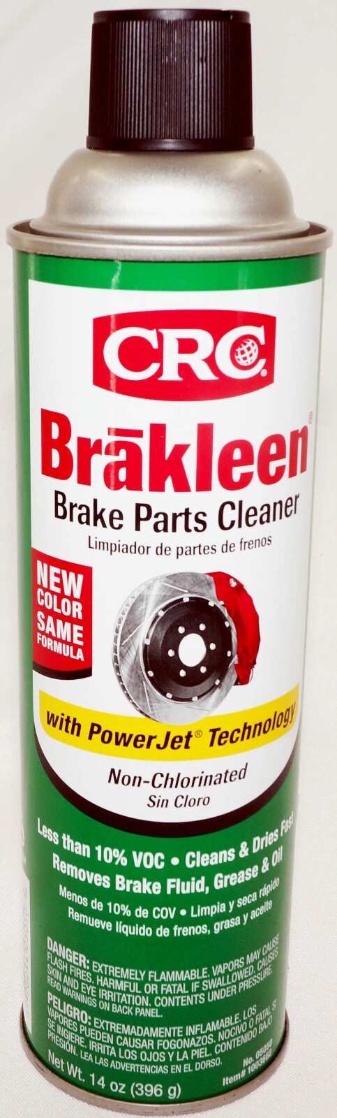 CRC Brakleen Brake Parts Cleaner 14oz w/ PowerJet Technology Spray 05050 6 Pack