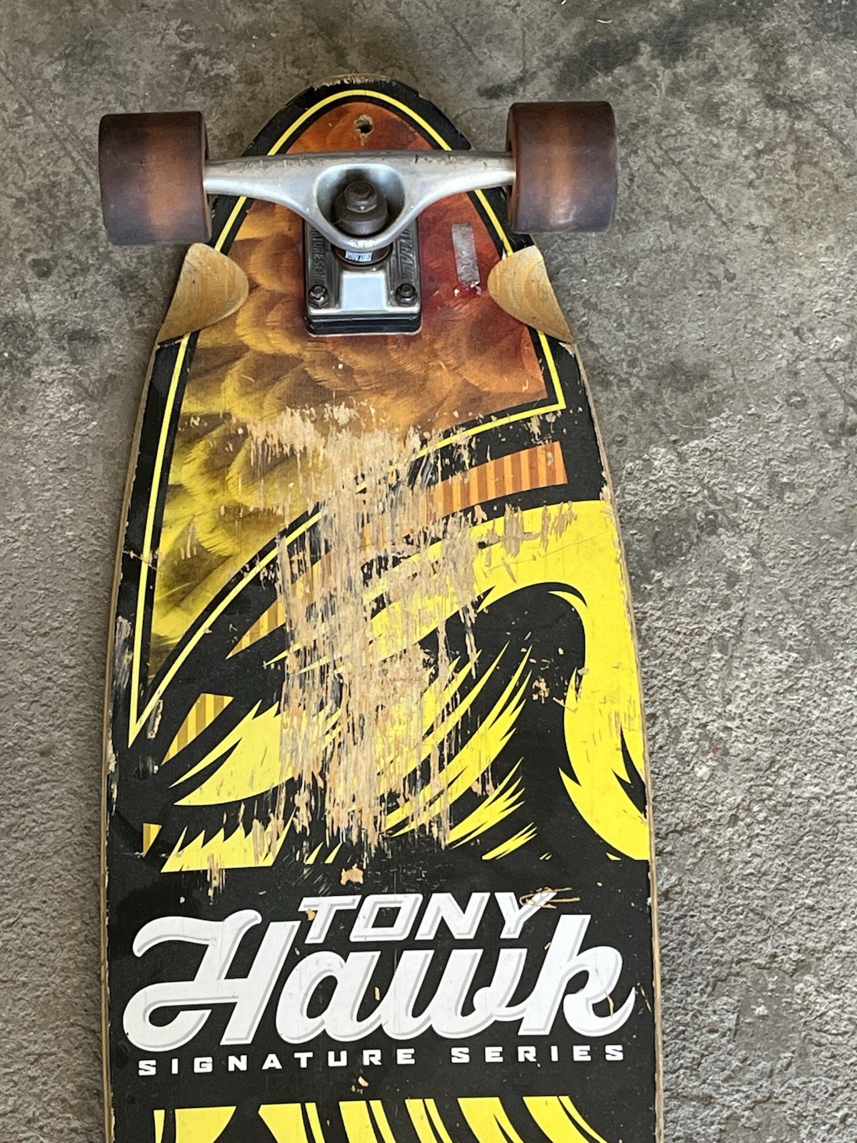 Tony Hawk Wing Longboard, 36-Inch Signature Series Wheels & Trucks - FREE SHIP