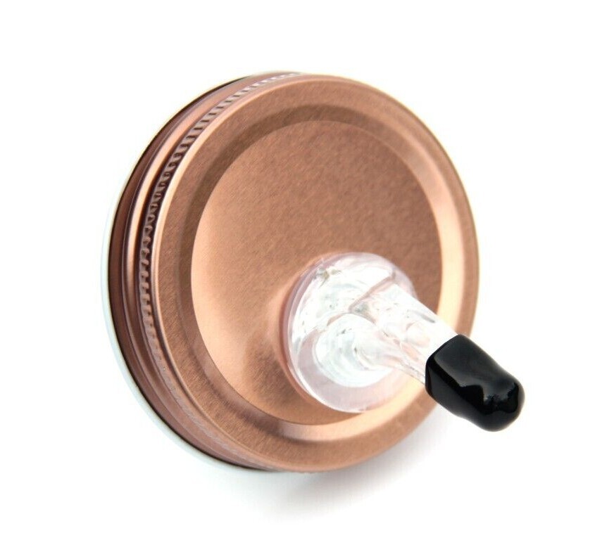 Mason Jar Pour Spouts Free Flow Regular Mouth Size 70mm dispenser Sprouting Lid