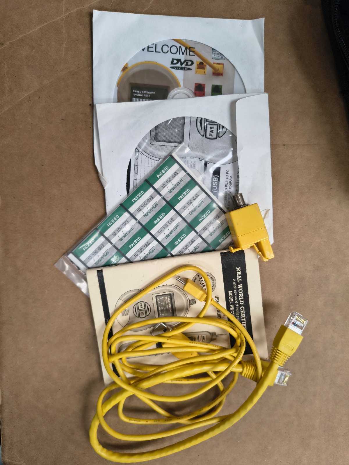 Real World Certifier Tester RWC 1000 Byte Brothers TESTED WORKING